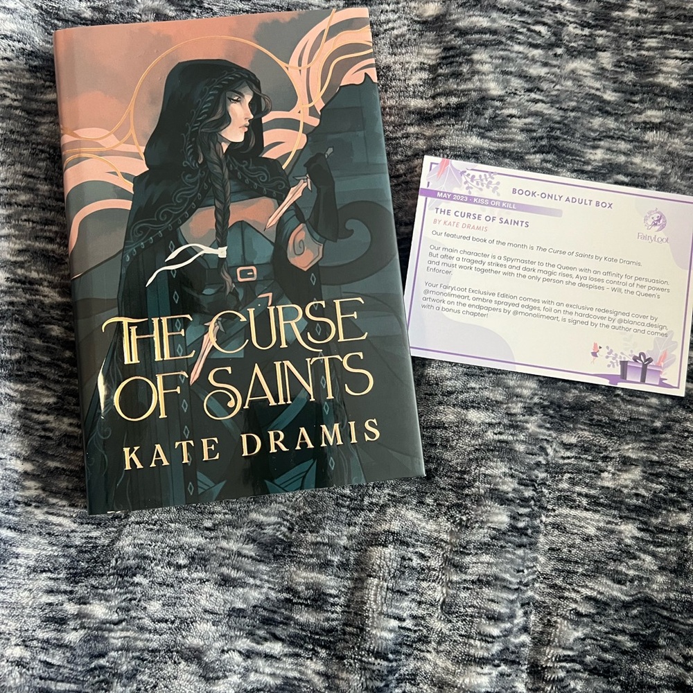 The Curse of Saints Hardcover Book